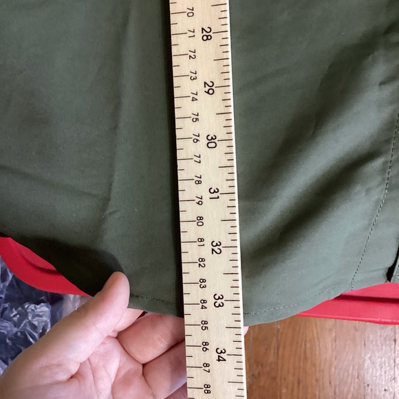 Mens Short/SL Shirt Sz. Lrg  Big/Tall NWOT Dark Green Camping Shirt - Picture 6 of 7